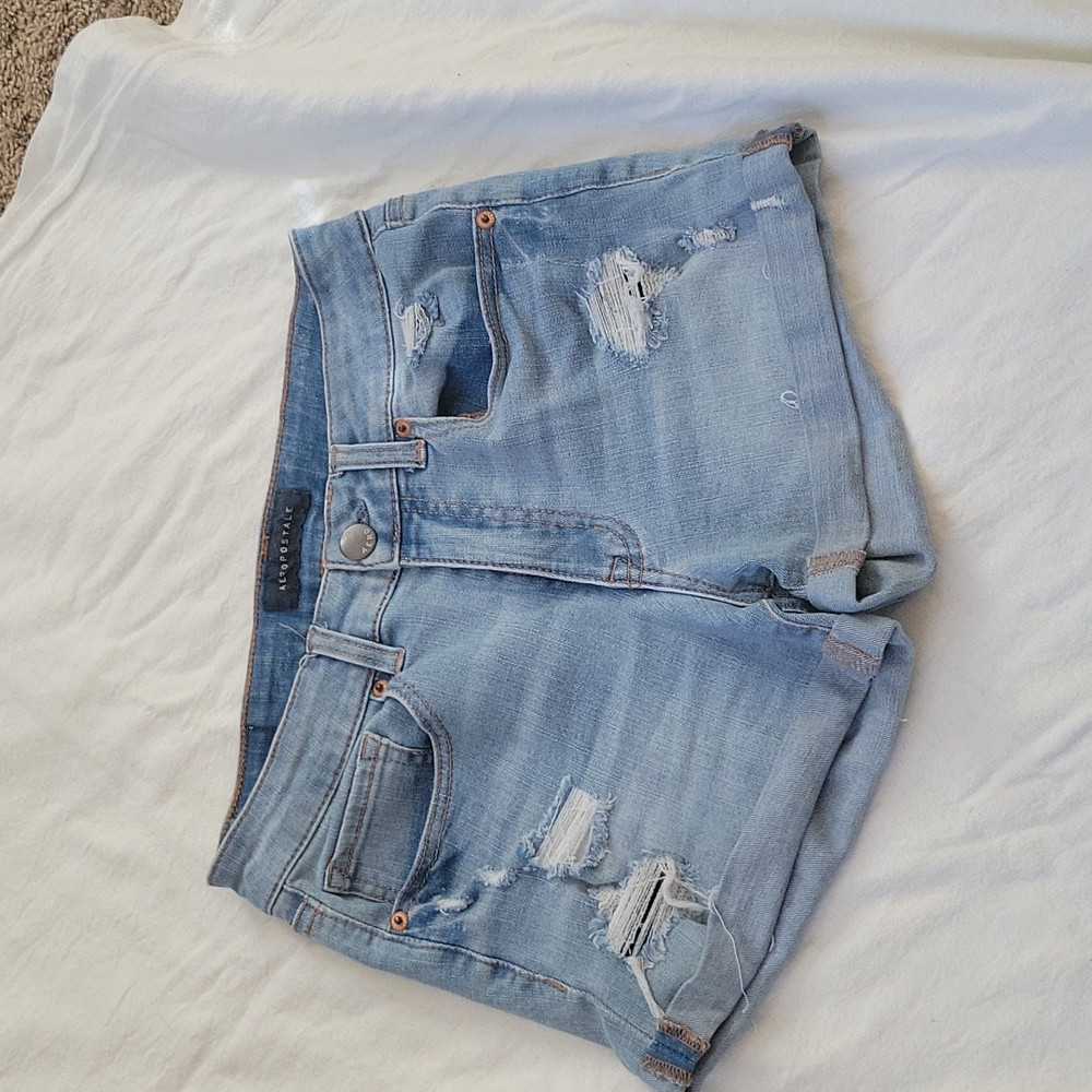 Aero women's denim shorts